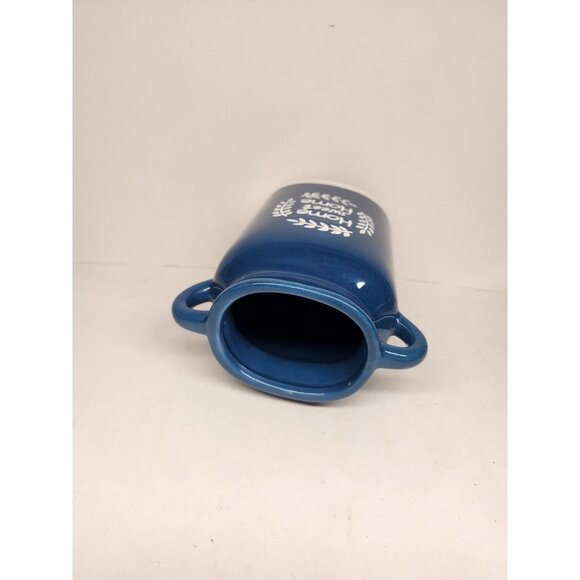 Modern Country “HOME SWEET HOME” Milk Jug Vase Utensil Holder Home Decor Farm - Picture 3 of 3